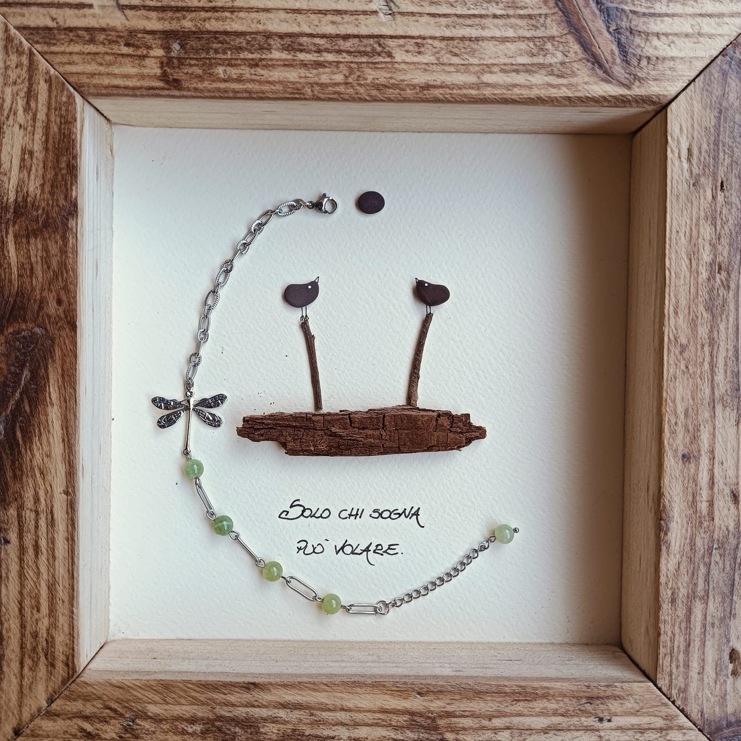 Braccialetto Libellula argento - Le Gemme di Gaia