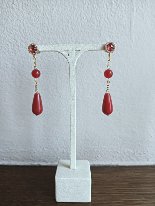 Orecchini Cherry - Le Gemme di Gaia