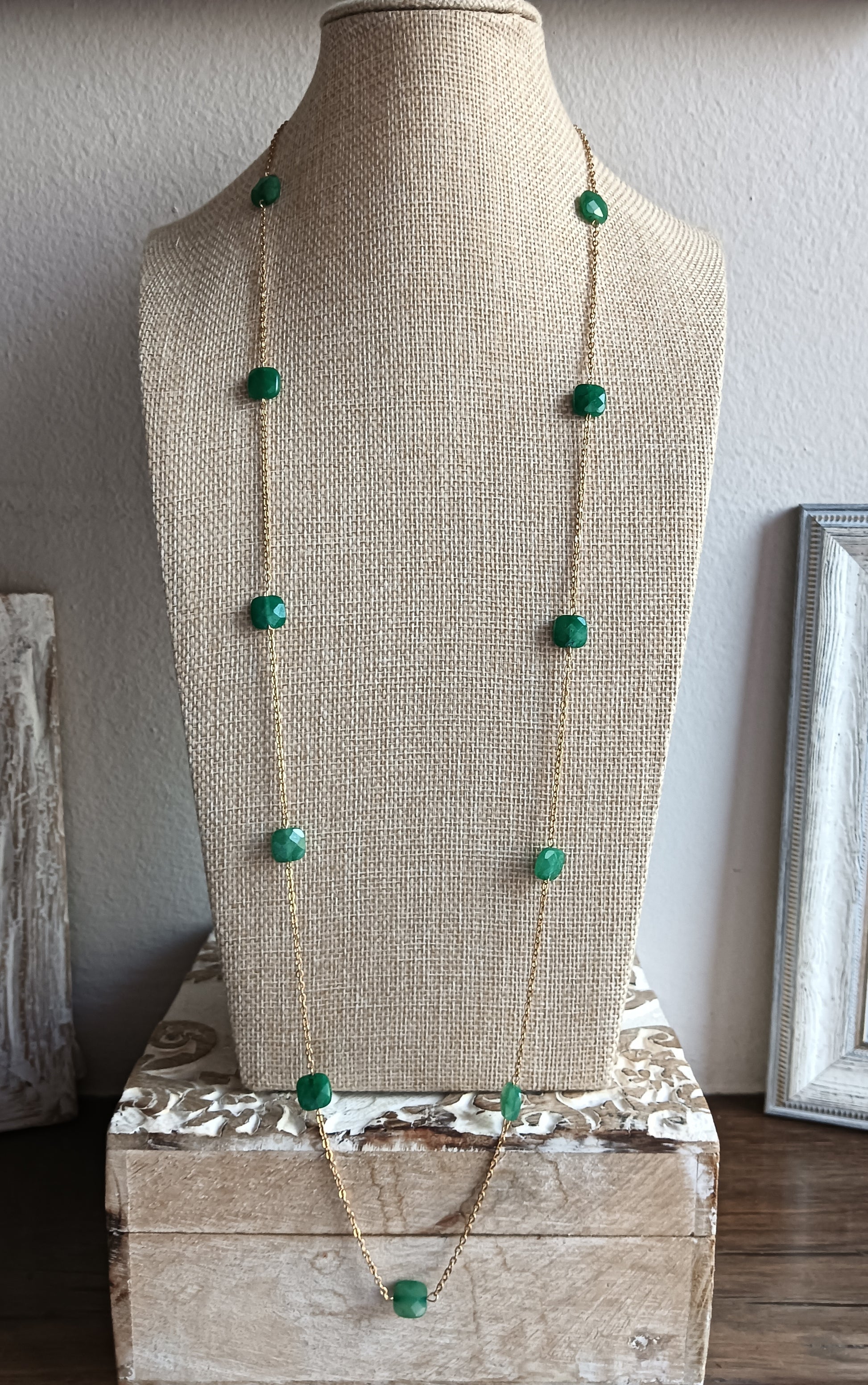 Collana Giada - Le Gemme di Gaia